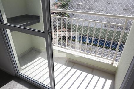 Varanda da Sala de apartamento para alugar com 2 quartos, 55m² em Vila Alto de Santo André, Santo André