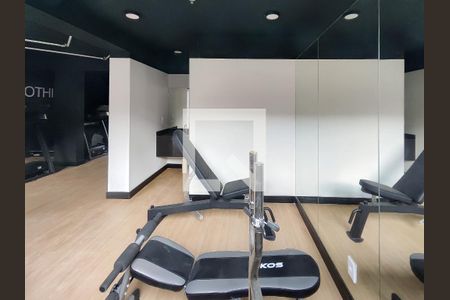 Apartamento para alugar com 34m², 1 quarto e sem vaga Apartamento para alugar com 34m², 1 quarto e sem vagaÁrea comum - Academia
