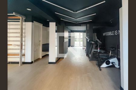 Apartamento para alugar com 34m², 1 quarto e sem vaga Apartamento para alugar com 34m², 1 quarto e sem vagaÁrea comum - Academia