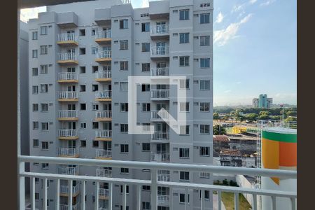 Vista da Sala de apartamento para alugar com 1 quarto, 34m² em São Cristóvão, Rio de Janeiro