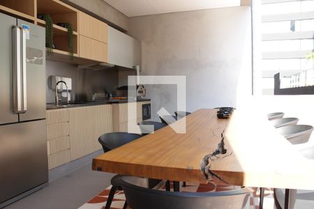 Studio para alugar com 25m², 1 quarto e sem vagaEspaço Gourmet - Churrasqueira