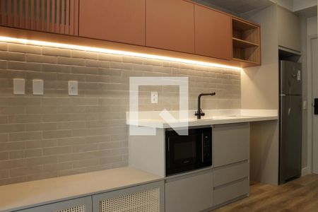 Studio para alugar com 25m², 1 quarto e sem vagaCozinha