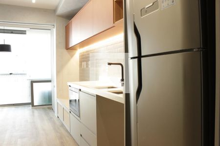 Studio para alugar com 25m², 1 quarto e sem vagaCozinha
