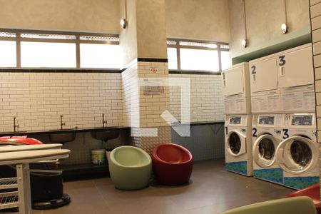 Studio para alugar com 25m², 1 quarto e sem vagaLavanderia