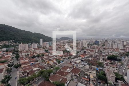 Varanda - Vista de apartamento para alugar com 2 quartos, 62m² em Marapé, Santos