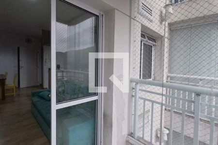 Varanda de apartamento para alugar com 2 quartos, 62m² em Marapé, Santos