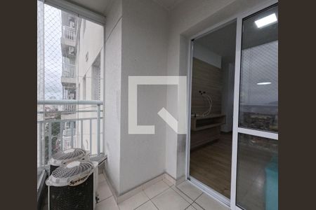 Varanda de apartamento para alugar com 2 quartos, 62m² em Marapé, Santos