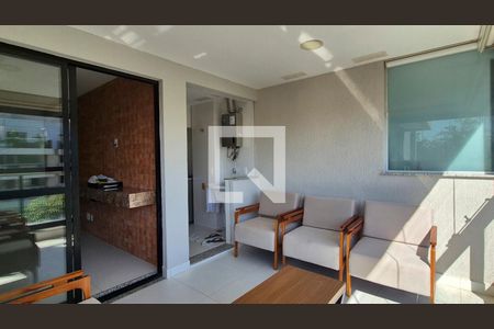 Varanda de apartamento à venda com 4 quartos, 210m² em Recreio dos Bandeirantes, Rio de Janeiro