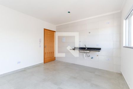Sala e Cozinha de apartamento para alugar com 2 quartos, 70m² em Carandiru, São Paulo