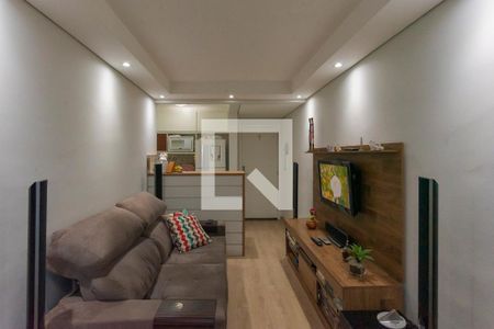 Sala de apartamento para alugar com 2 quartos, 49m² em Loteamento Parque São Martinho, Campinas