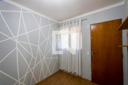 Sala de apartamento à venda com 2 quartos, 47m² em Vila Scarpelli, Santo André
