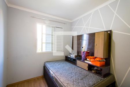 Quarto 2 de apartamento à venda com 2 quartos, 47m² em Vila Scarpelli, Santo André