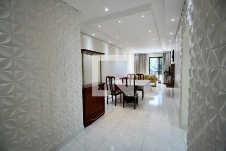 Sala de apartamento para alugar com 3 quartos, 104m² em Jardim Tejereba, Guarujá
