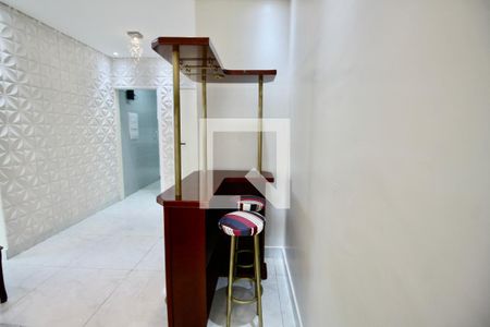 Sala de apartamento para alugar com 3 quartos, 104m² em Jardim Tejereba, Guarujá