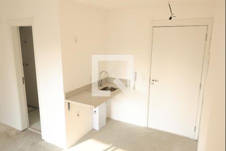 Sala/Cozinha de kitnet/studio à venda com 1 quarto, 27m² em Vila Nova Conceição, São Paulo