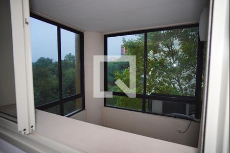Quarto Sala - Vista de kitnet/studio para alugar com 1 quarto, 53m² em Chácara das Pedras, Porto Alegre