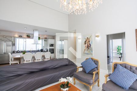 Sala de casa de condomínio para alugar com 3 quartos, 360m² em Shopping Park, Uberlândia