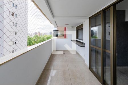 Varanda de apartamento à venda com 3 quartos, 94m² em Barro Preto, Belo Horizonte