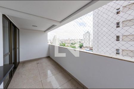 Varanda de apartamento à venda com 3 quartos, 117m² em Barro Preto, Belo Horizonte