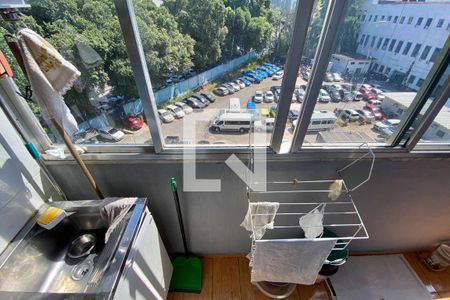 Varanda/Área de Serviço de apartamento para alugar com 1 quarto, 44m² em Centro, Rio de Janeiro