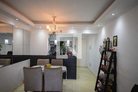 Sala de apartamento à venda com 3 quartos, 72m² em Jardim Henriqueta, Taboão da Serra