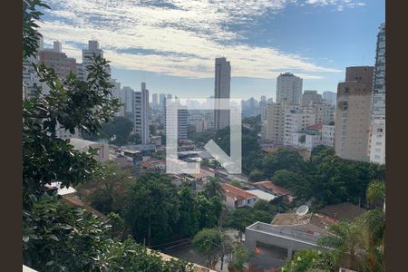Vista do Quarto de kitnet/studio para alugar com 1 quarto, 27m² em Paraíso, São Paulo