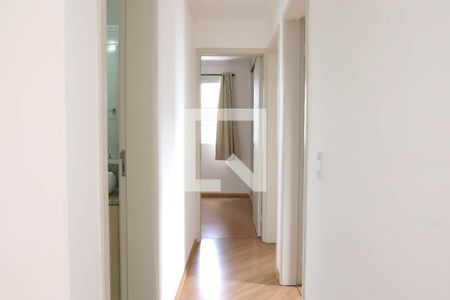 Corredor de apartamento para alugar com 3 quartos, 67m² em Jardim Cristiane, Santo André