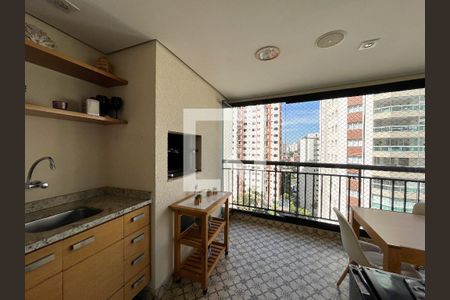 Varanda  de apartamento à venda com 3 quartos, 173m² em Vila Mascote, São Paulo