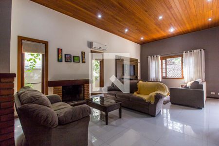 Sala de casa de condomínio à venda com 5 quartos, 350m² em Residencial Nove (alphaville), Santana de Parnaíba