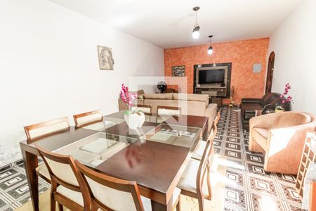 Sala de Jantar de casa à venda com 3 quartos, 279m² em Vila Curuca, Santo André