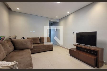 Sala de casa para alugar com 2 quartos, 135m² em Vila Valparaíso, Santo André