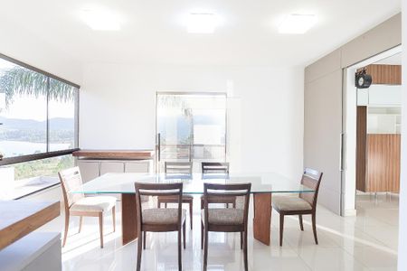 Sala de Jantar de casa de condomínio para alugar com 5 quartos, 545m² em Rosário, Nova Lima