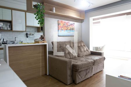 Sala de apartamento para alugar com 2 quartos, 60m² em Vila Apiaí, Santo André