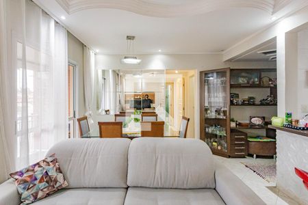Sala de apartamento à venda com 3 quartos, 95m² em Vila Brasilina, São Paulo