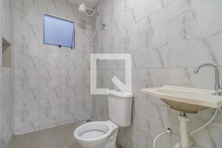 Banheiro de kitnet/studio para alugar com 1 quarto, 25m² em Parque dos Camargos, Barueri