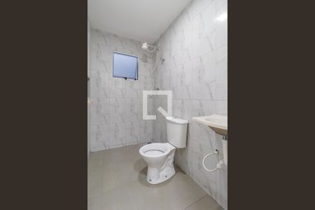 Banheiro de kitnet/studio para alugar com 1 quarto, 25m² em Parque dos Camargos, Barueri