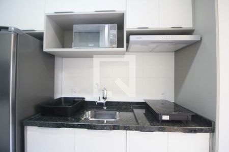 Cozinha de apartamento à venda com 2 quartos, 65m² em Moema, São Paulo