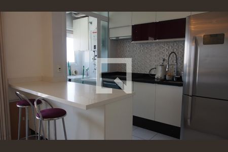 Cozinha e Área de Serviço de apartamento à venda com 1 quarto, 48m² em Centro, Jundiaí