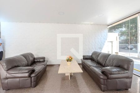Studio para alugar com 35m², 1 quarto e sem vaga Studio para alugar com 35m², 1 quarto e sem vagaHall de entrada