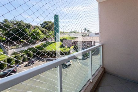 Varanda da Sala de apartamento para alugar com 3 quartos, 75m² em Vila Renascer, Vinhedo