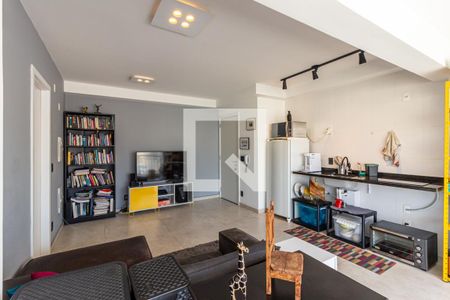 Sala de apartamento à venda com 1 quarto, 50m² em Campos Elíseos, São Paulo
