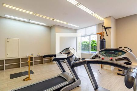 Apartamento para alugar com 50m², 1 quarto e 2 vagas Apartamento para alugar com 50m², 1 quarto e 2 vagasAcademia