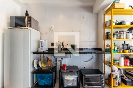 Cozinha de apartamento para alugar com 1 quarto, 50m² em Campos Elíseos, São Paulo