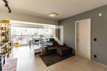 Sala de apartamento à venda com 1 quarto, 50m² em Campos Elíseos, São Paulo