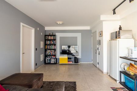 Sala de apartamento à venda com 1 quarto, 50m² em Campos Elíseos, São Paulo