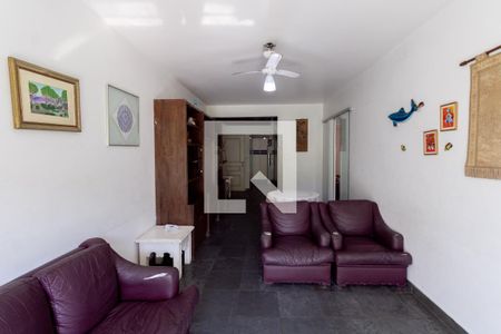 Sala de apartamento para alugar com 3 quartos, 100m² em Jardim Tejereba, Guarujá