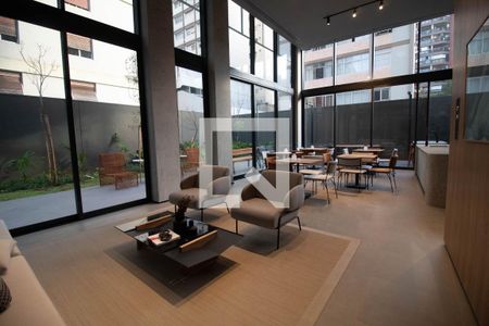 Studio à venda com 25m², 1 quarto e sem vagaÁrea comum - Salão de festas