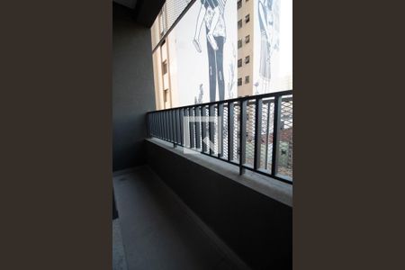 Studio à venda com 25m², 1 quarto e sem vagaVaranda
