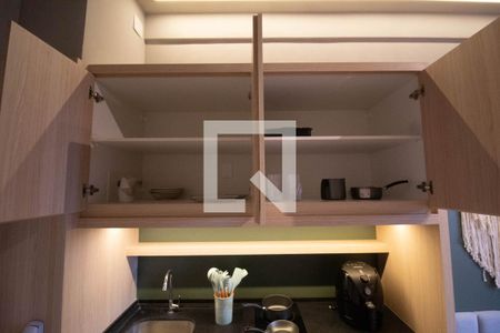 Studio à venda com 25m², 1 quarto e sem vagaCozinha