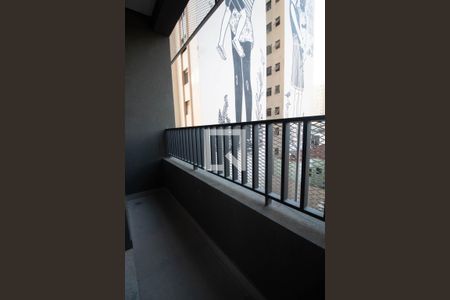 Studio à venda com 25m², 1 quarto e sem vagaVaranda